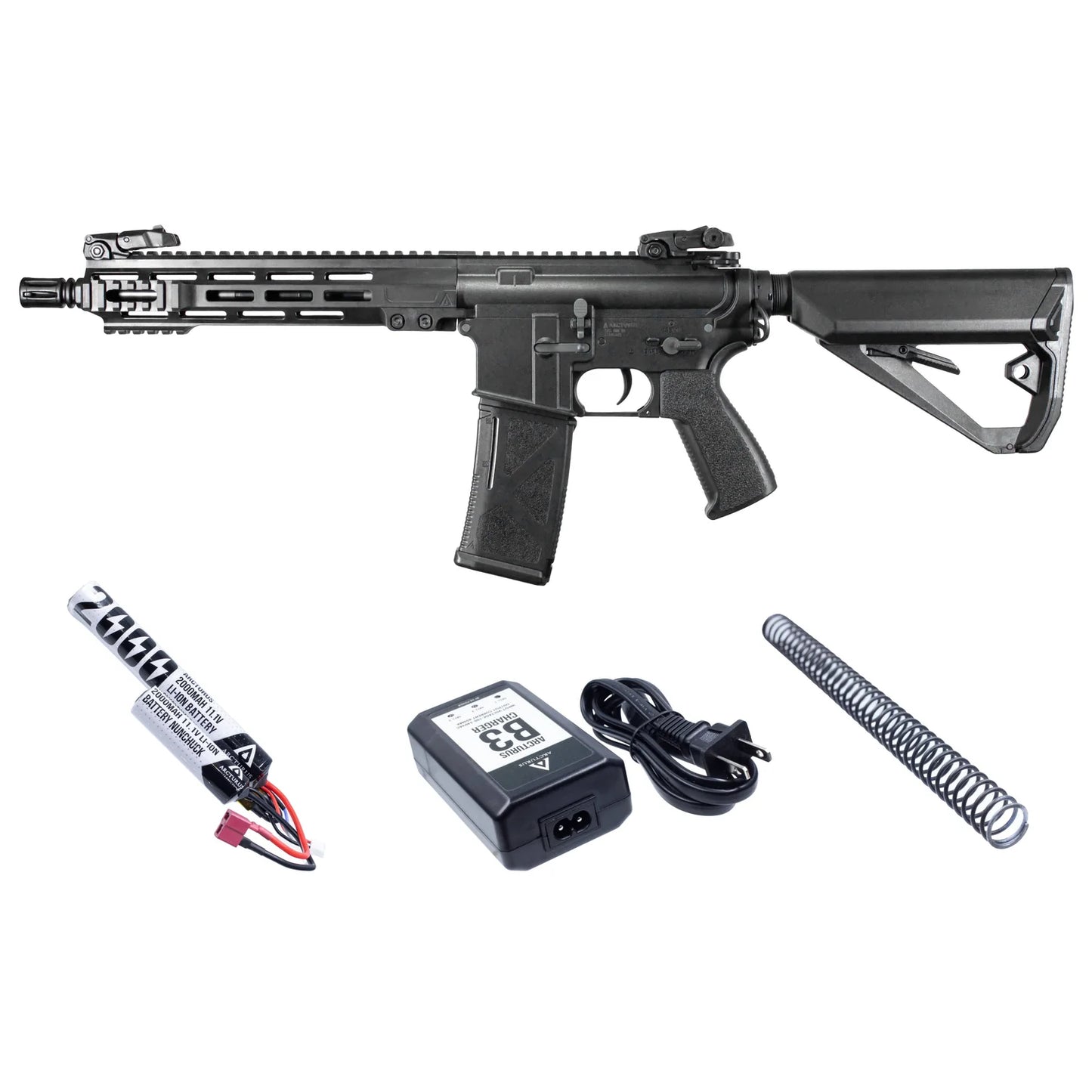 ARCTURUS LWT MK-I CQB 10" AEG SPORT BLACK STARTER PACK ARC SE®